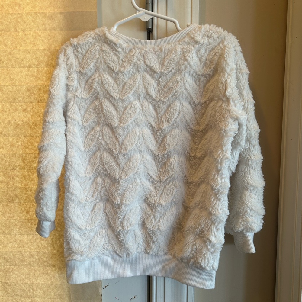 Juicy Couture White Textured Sweater